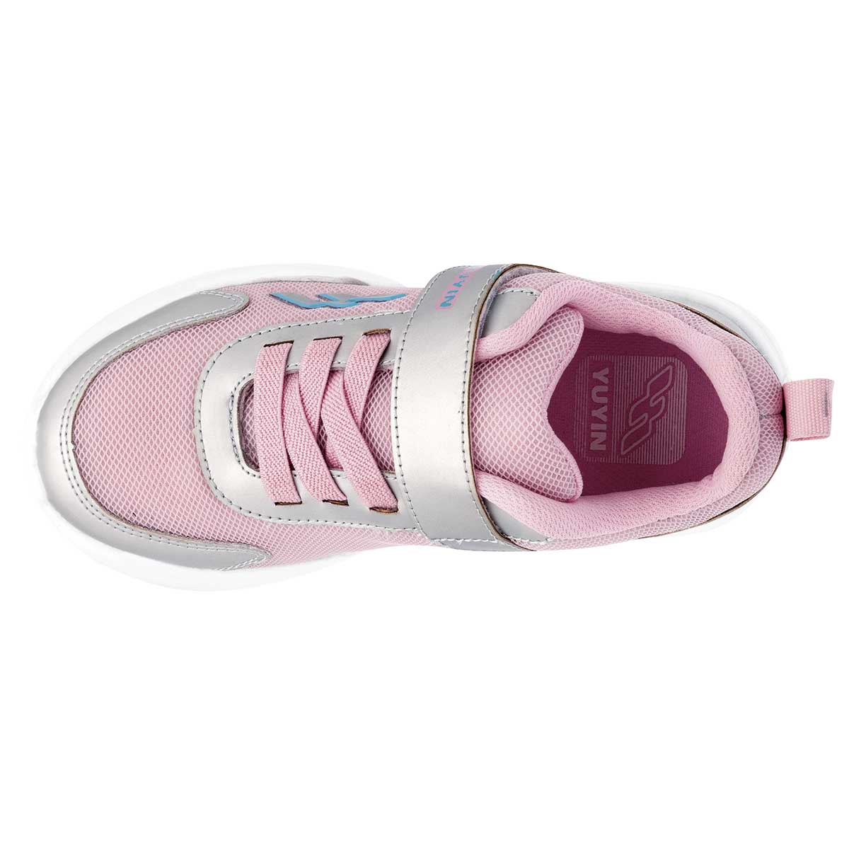 Tenis deportivos Exterior Textil Color Rosa Para Niña De Yuyin