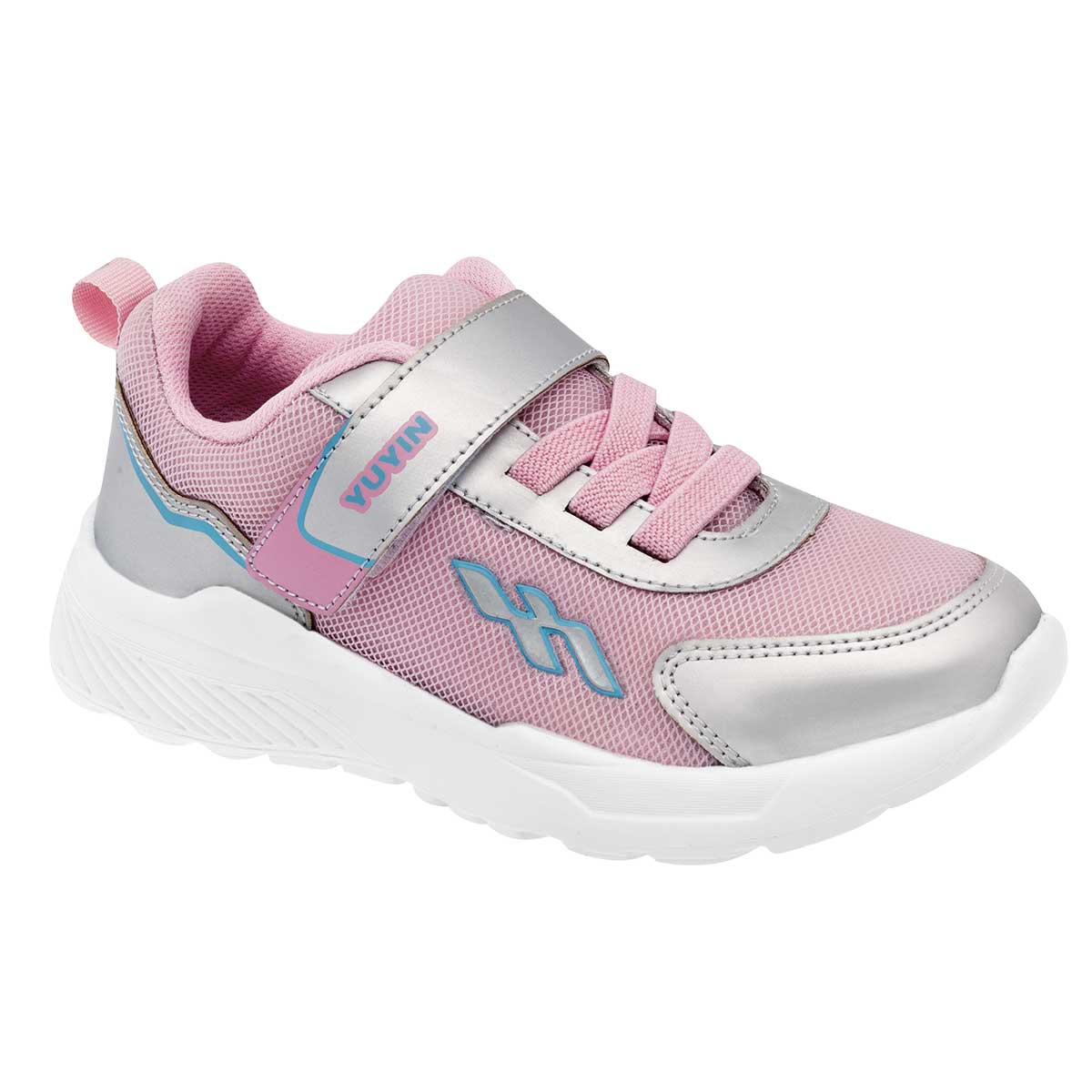 Tenis deportivos Exterior Textil Color Rosa Para Niña De Yuyin