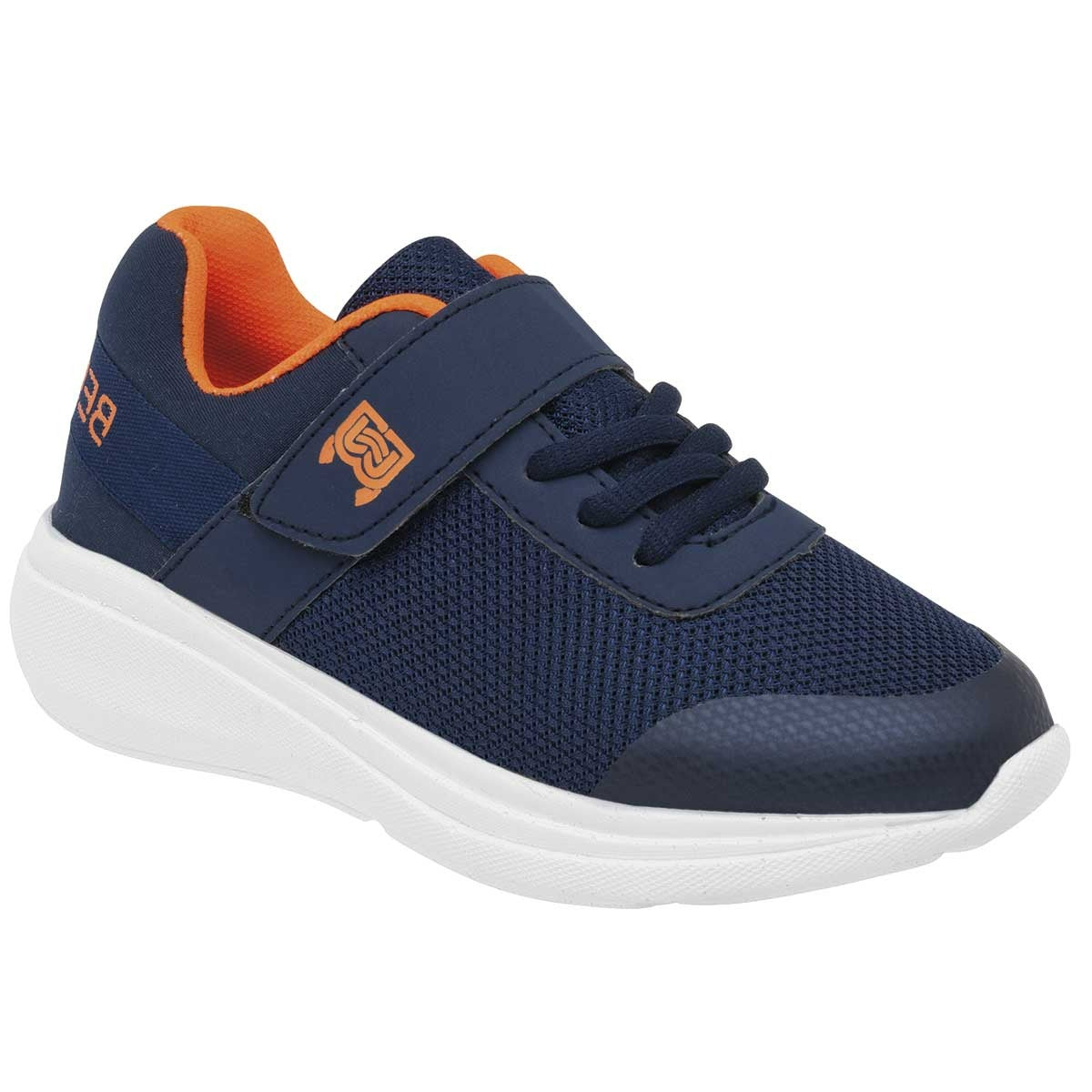 Tenis Exterior Textil Color Marino Para Niño De Been Class