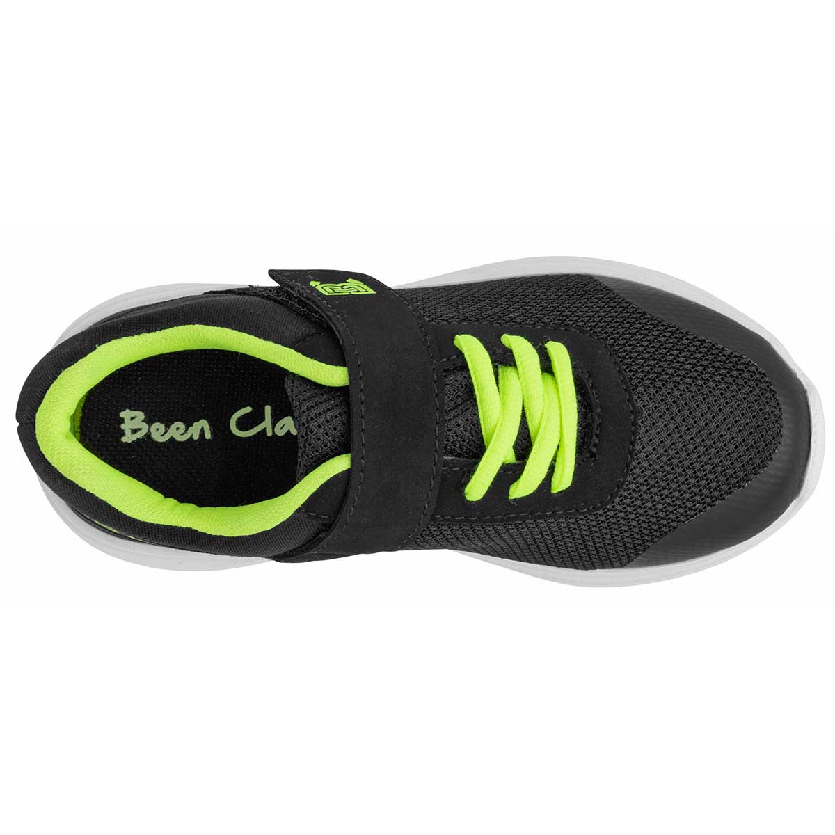 Tenis Exterior Textil Color Negro Para Niño De Been Class