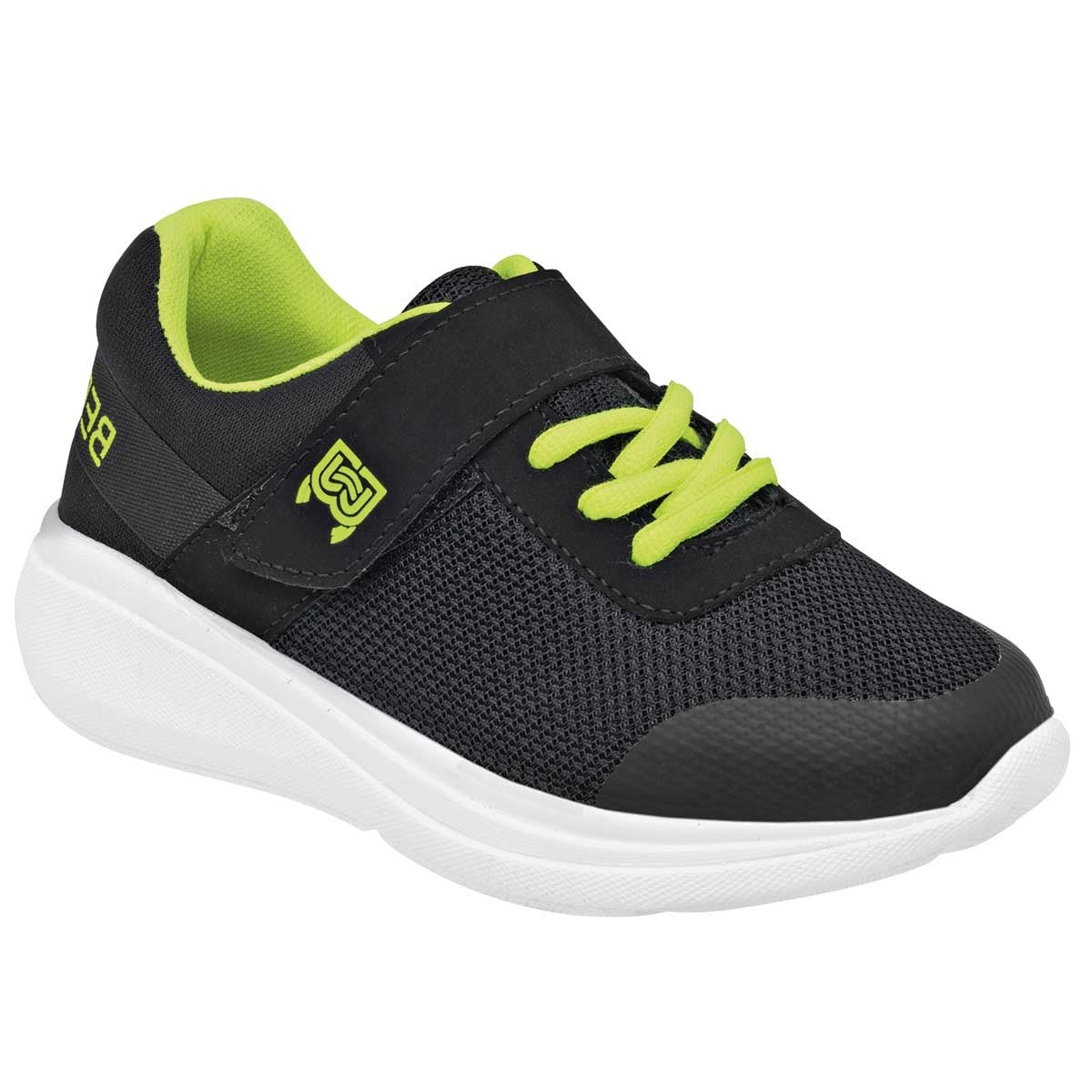 Tenis Exterior Textil Color Negro Para Niño De Been Class