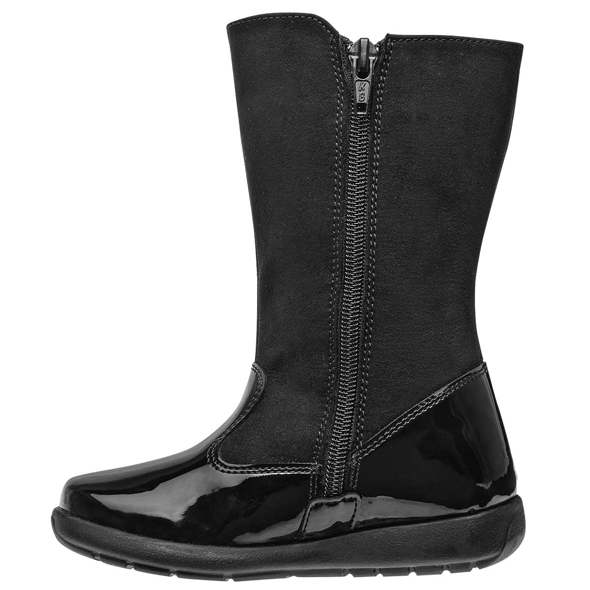 Botas Exterior Sintético Color Negro Para Niña De Jeans Shoes