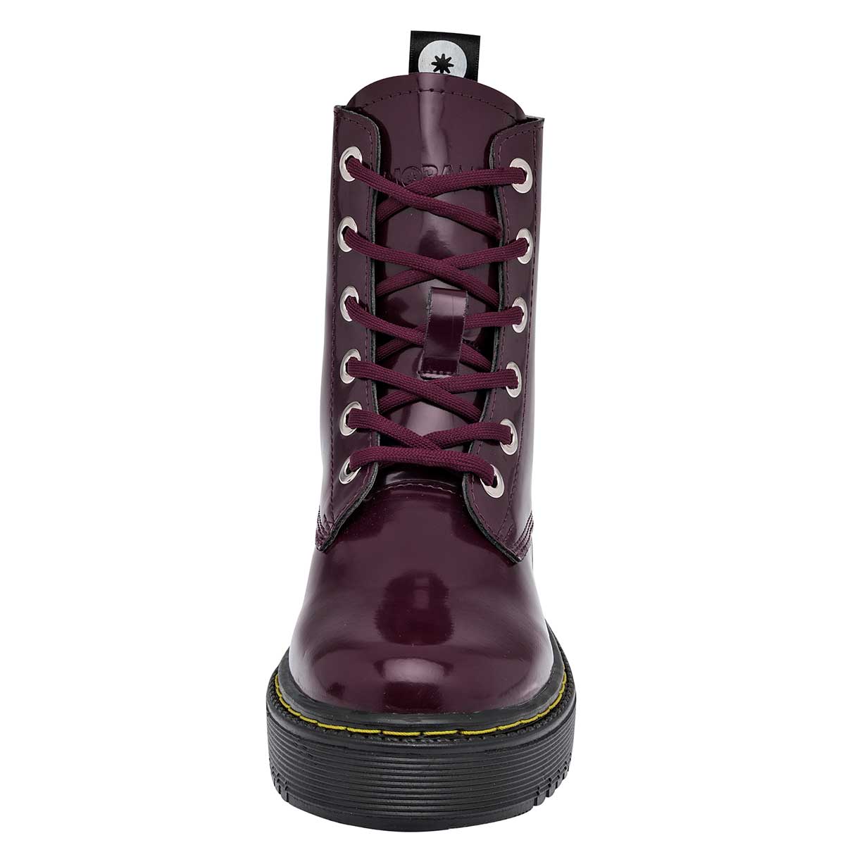 Bota casual Exterior Sintético Color Vino Para Mujer De Moramora