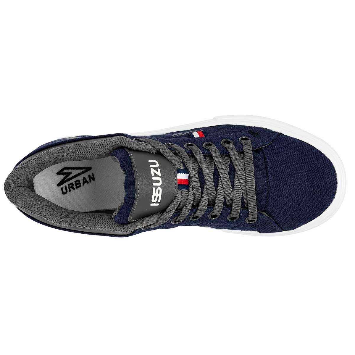 Tenis con cordones Exterior Textil Color Marino Con Gris Para Hombre De Celex