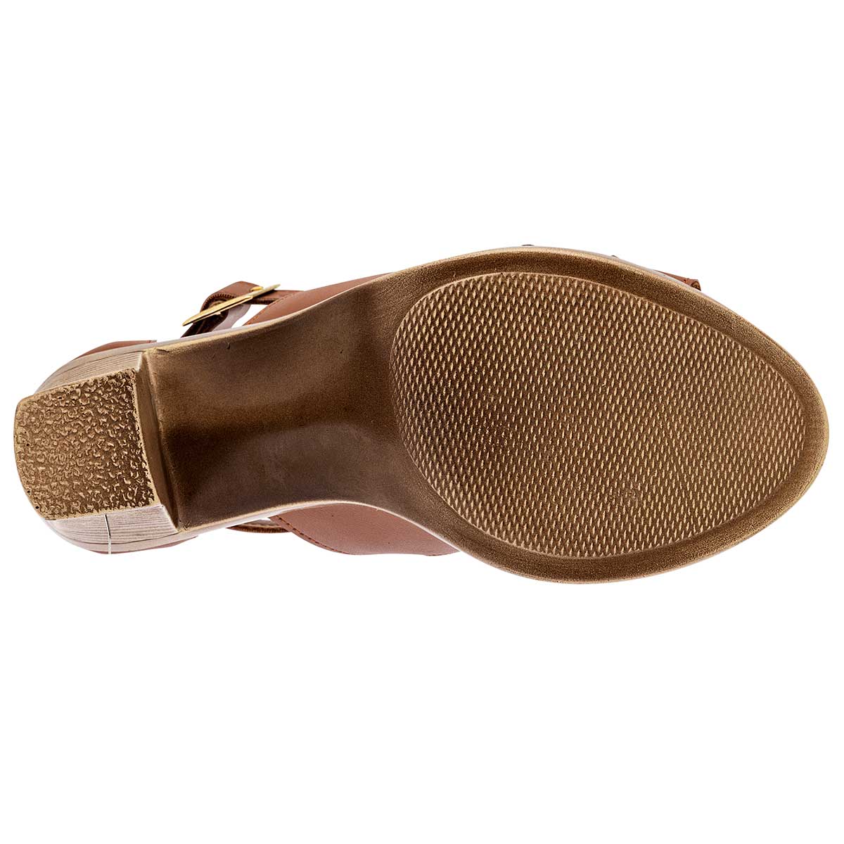 Botín con tacón Exterior Sintético Color Camel Para Mujer De Mora Tierra