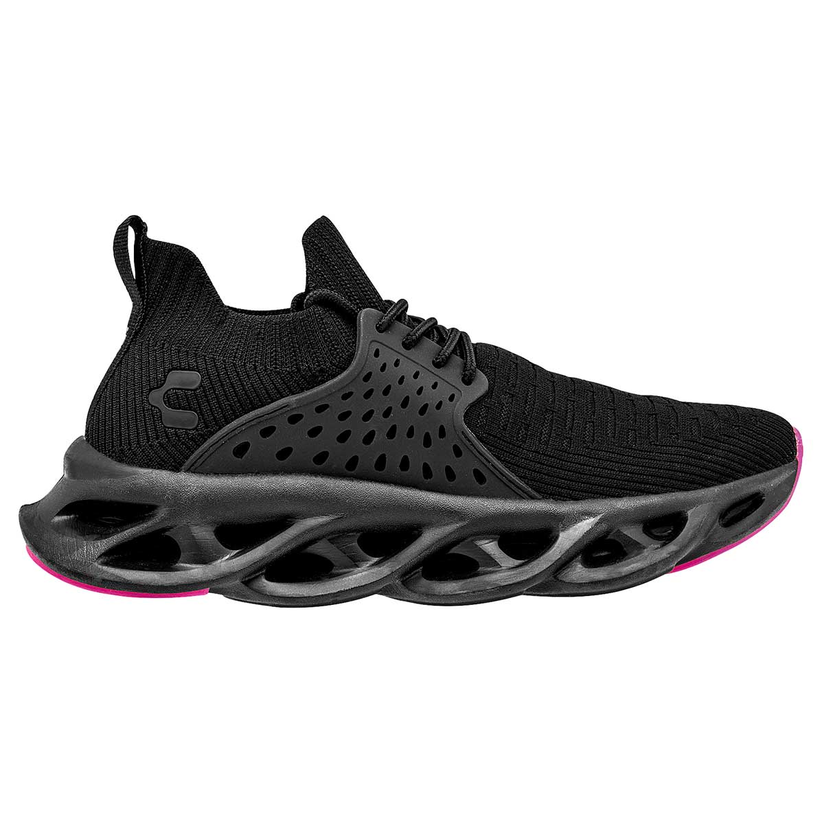 Tenis sin cordones Exterior Textil Color Negro Para Mujer De Charly