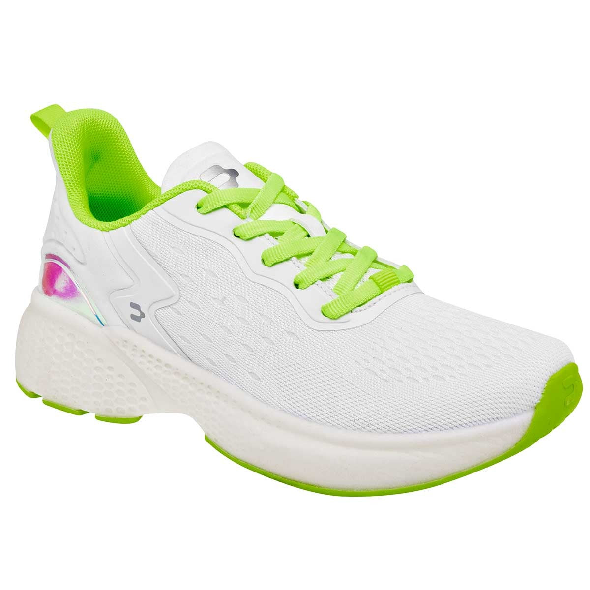 Tenis tipo deportivo Exterior Textil Color Blanco Para Mujer De Charly