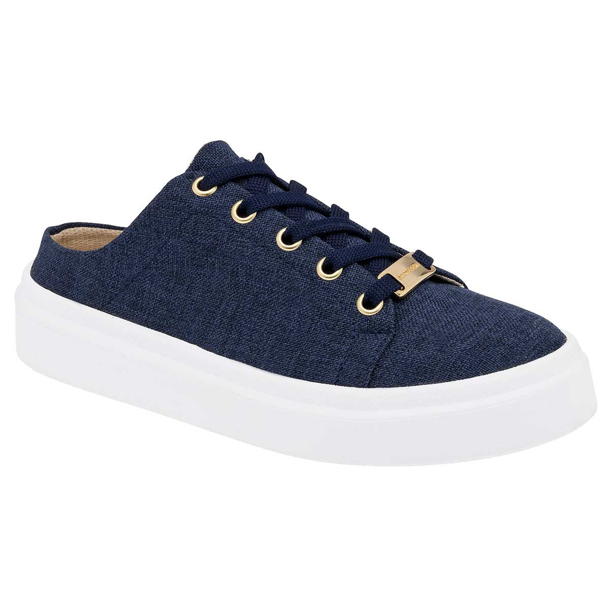 Sin cordones Exterior Textil Color Mezclilla Para Mujer De Moramora