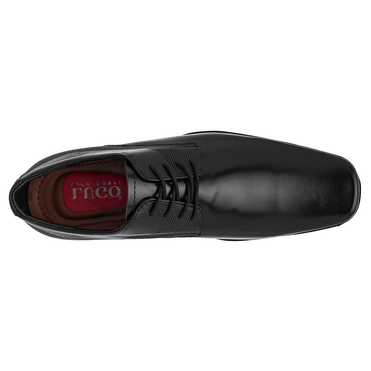 Zapatos de vestir Exterior Piel sintética Color Negro Para Hombre De Lugo Conti