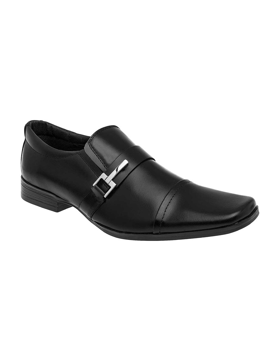 Oxfords Exterior Sintético Color Negro Para Hombre De RBCOLLECTION