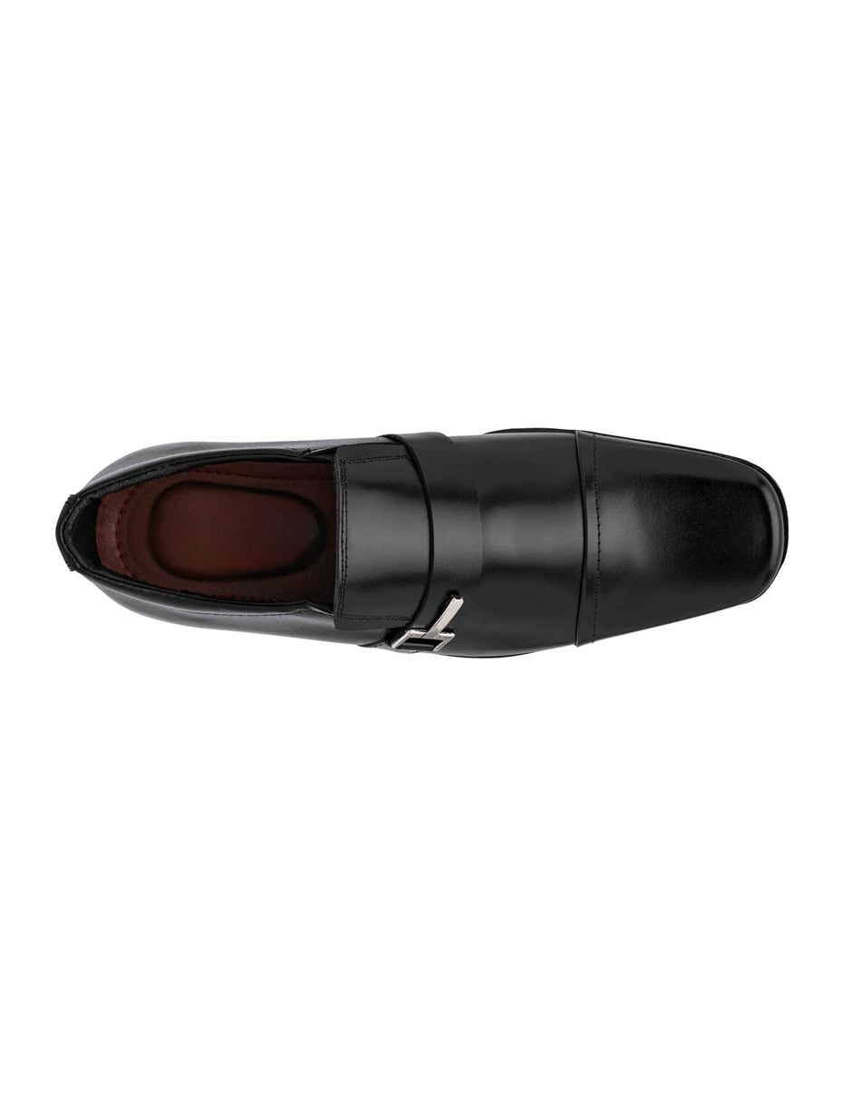 Oxfords Exterior Sintético Color Negro Para Hombre De RBCOLLECTION