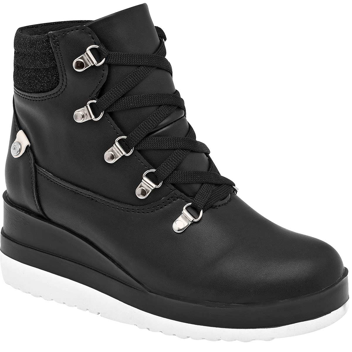 Bota casual Exterior Sintético Color Negro Para Mujer De Moramora