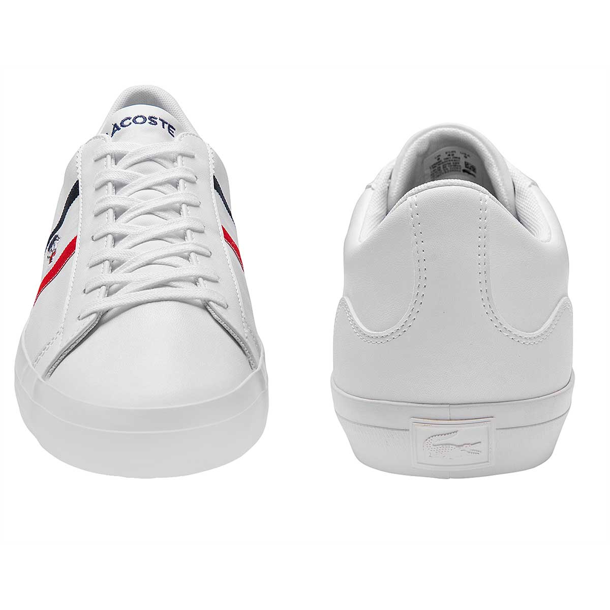 Tenis 739CMA0044-407 Para Hombre Color Blanco De Lacoste