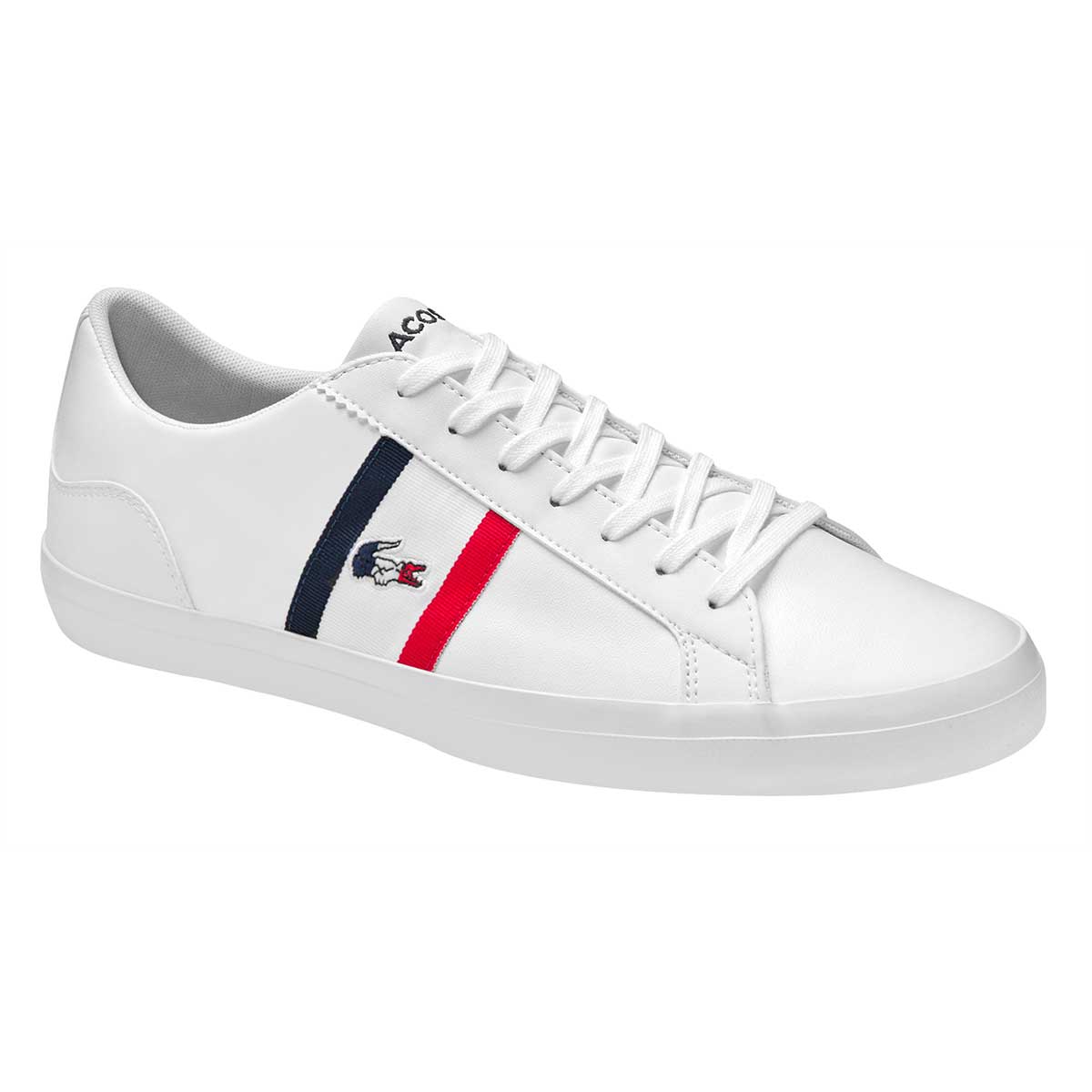 Tenis 739CMA0044-407 Para Hombre Color Blanco De Lacoste