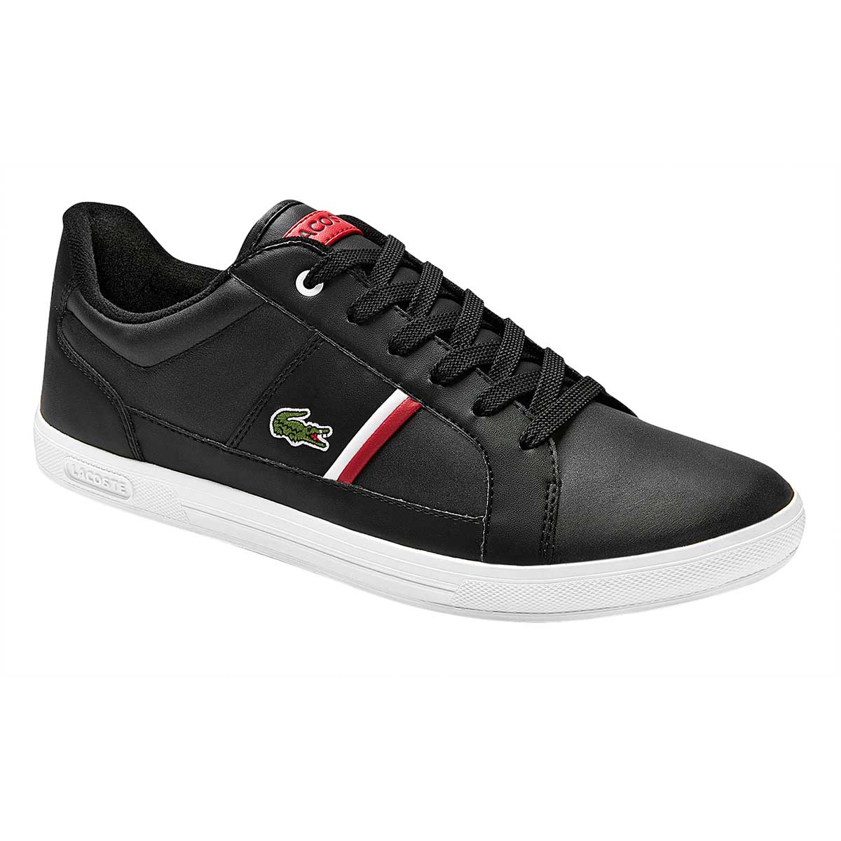 Tenis 740SMA0007-312 Para Hombre Color Negro De Lacoste