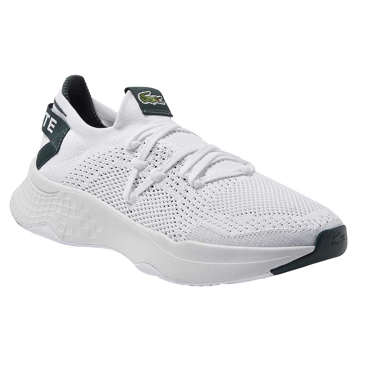 Tenis deportivos  742SMA0043-1R5 Para Hombre Color Blanco De Lacoste