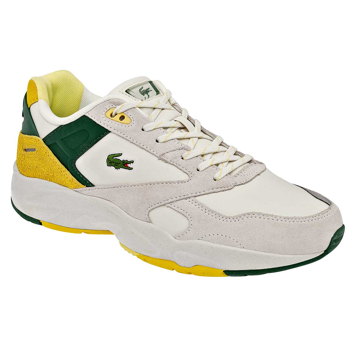 Tenis deportivos  742SMA0055-HT 3 Para Hombre Color Blanco De Lacoste