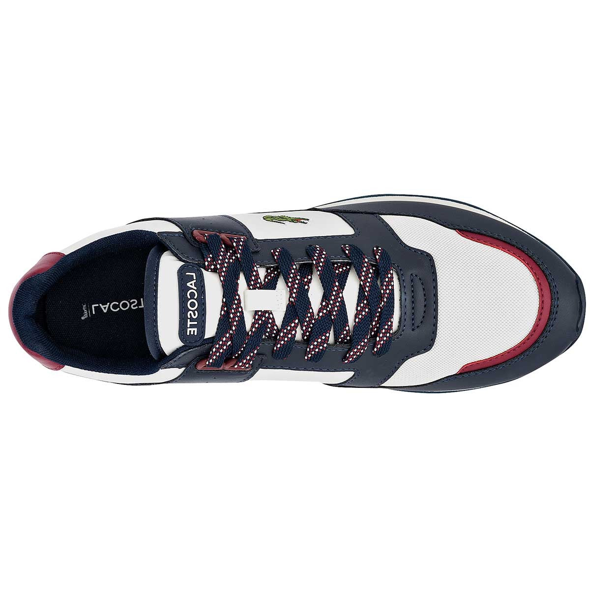 Tenis 742SMA0066-WN1 Para Hombre Color Blanco De Lacoste