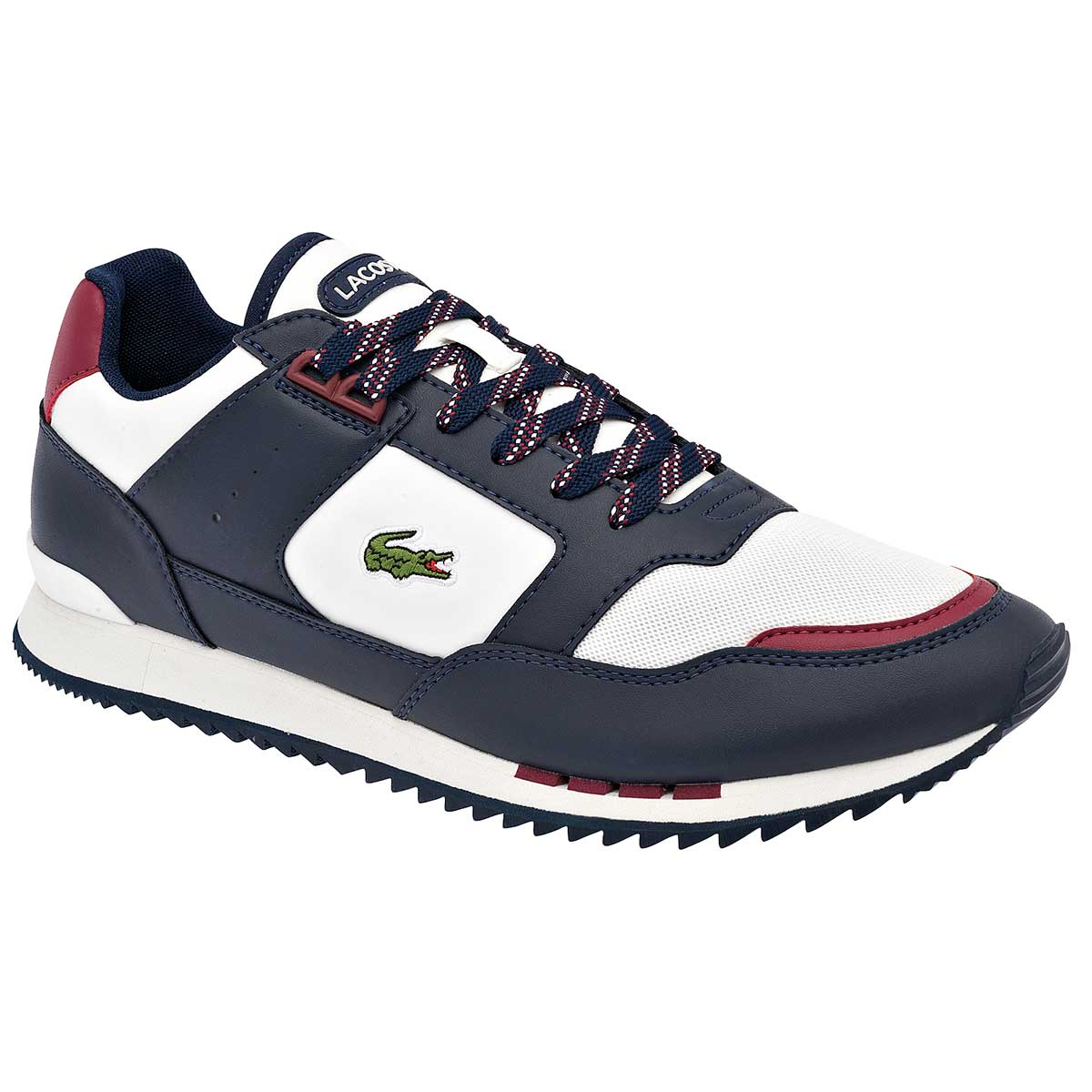 Tenis 742SMA0066-WN1 Para Hombre Color Blanco De Lacoste