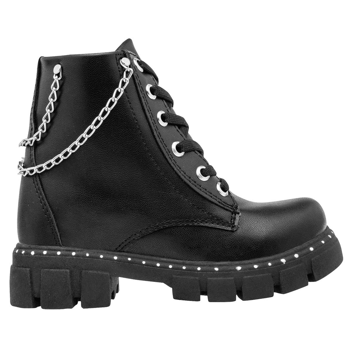 Botas casuales Exterior Piel sintética Color Negro Para Mujer De Sexy Girl