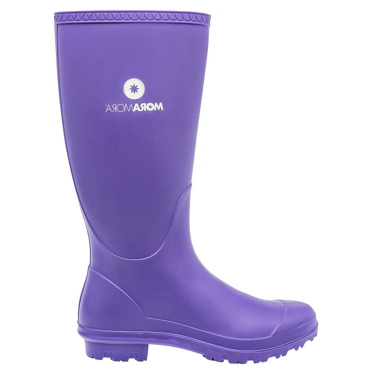 Botas de lluvia Exterior Sintético Color Morado Para Mujer De Moramora