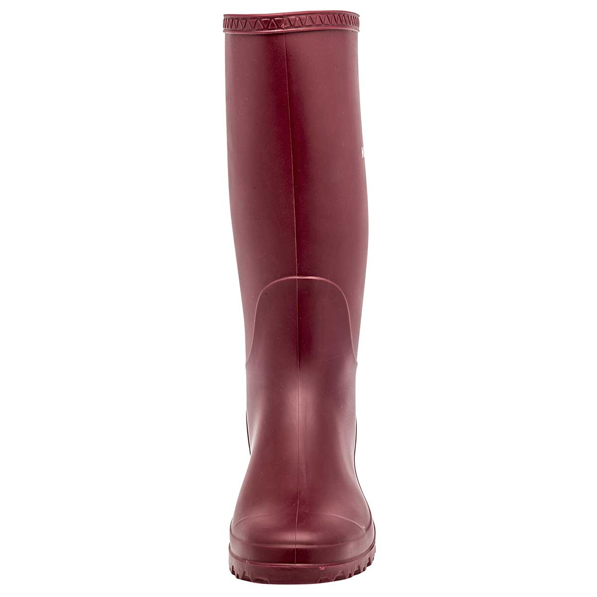 Botas de lluvia Exterior Sintético Color Vino Para Mujer De Moramora