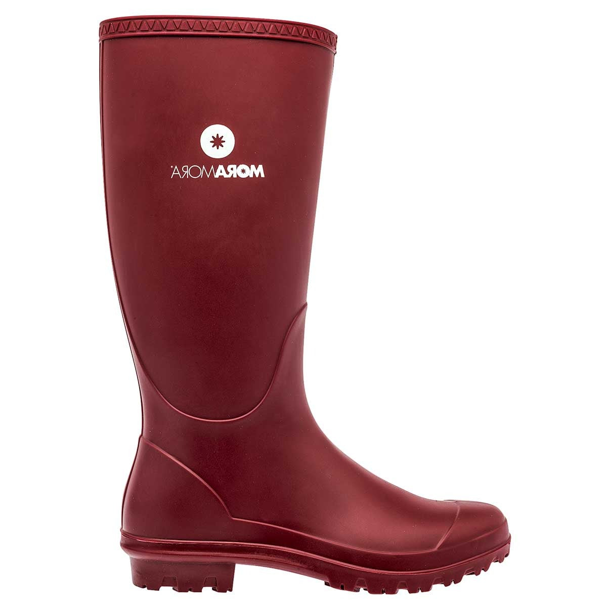 Botas de lluvia Exterior Sintético Color Vino Para Mujer De Moramora