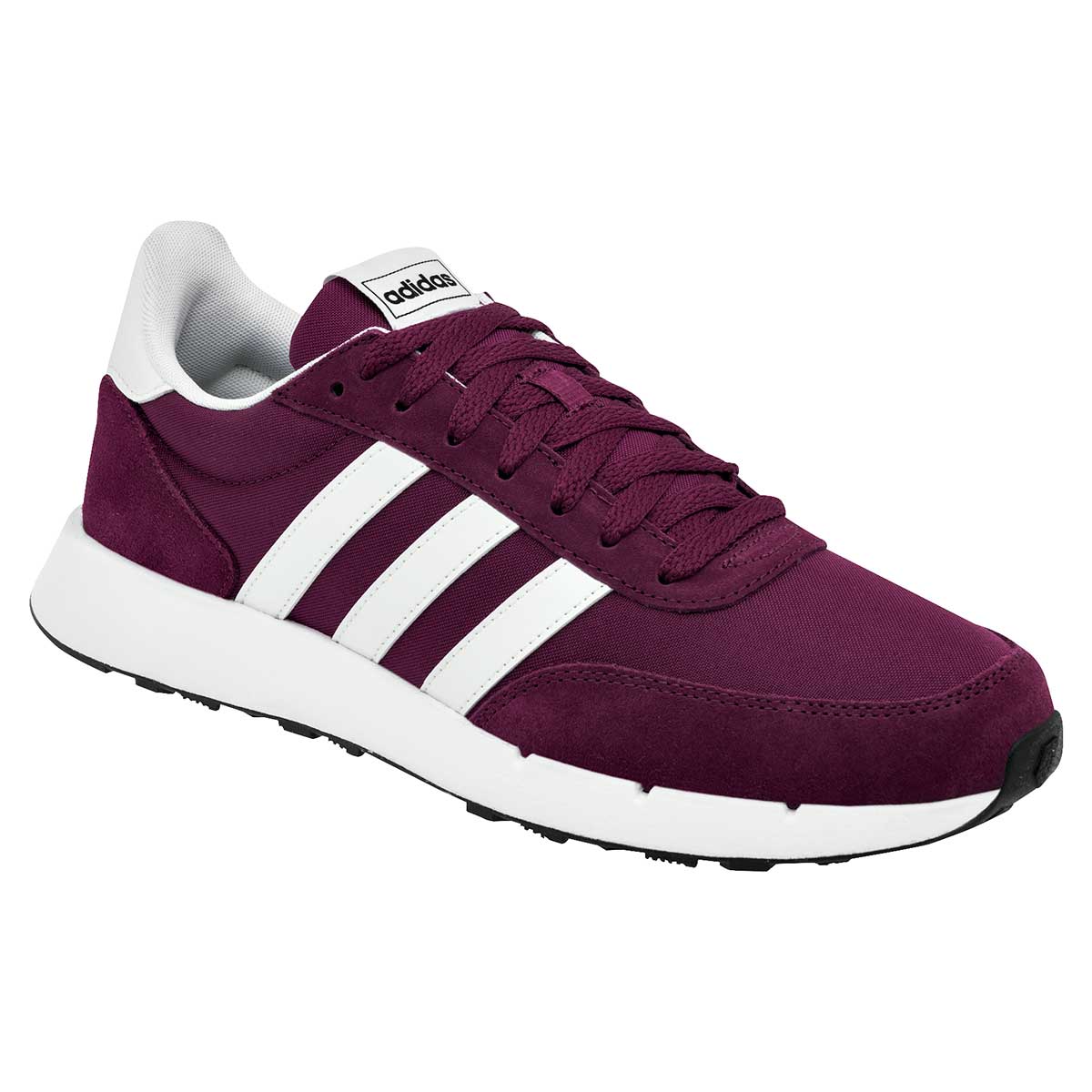 Tenis H00355 Para Hombre Color Vino De Adidas