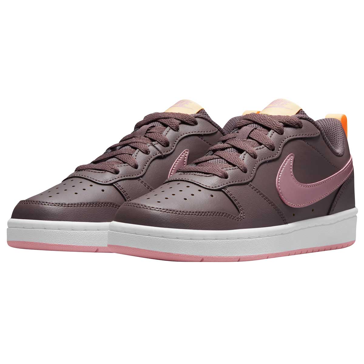 Tenis Court Borough Low 2 (BG) Para Mujer Color Morado De Nike