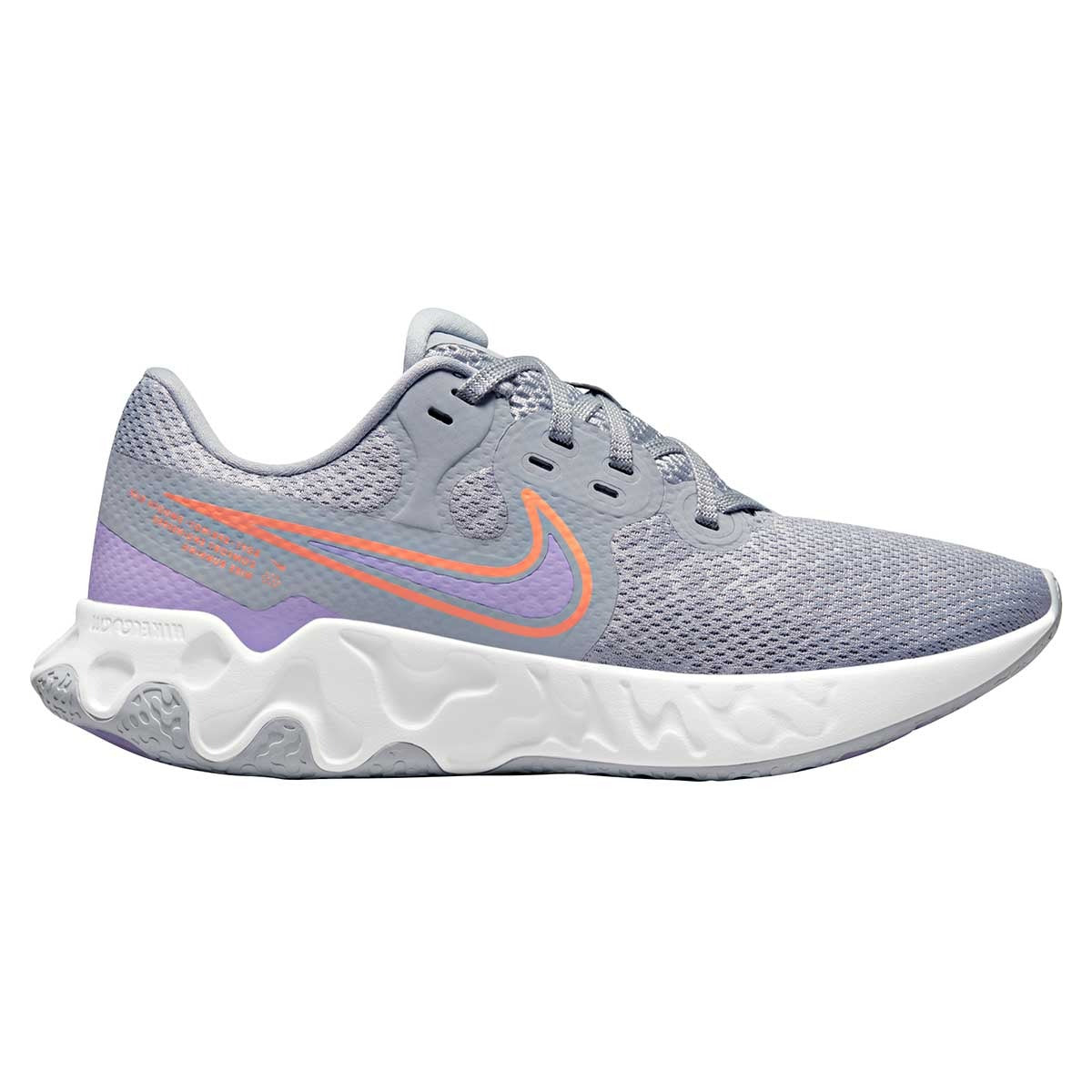 Tenis deportivos  Renew Ride 2 Para Mujer Color Gris De Nike