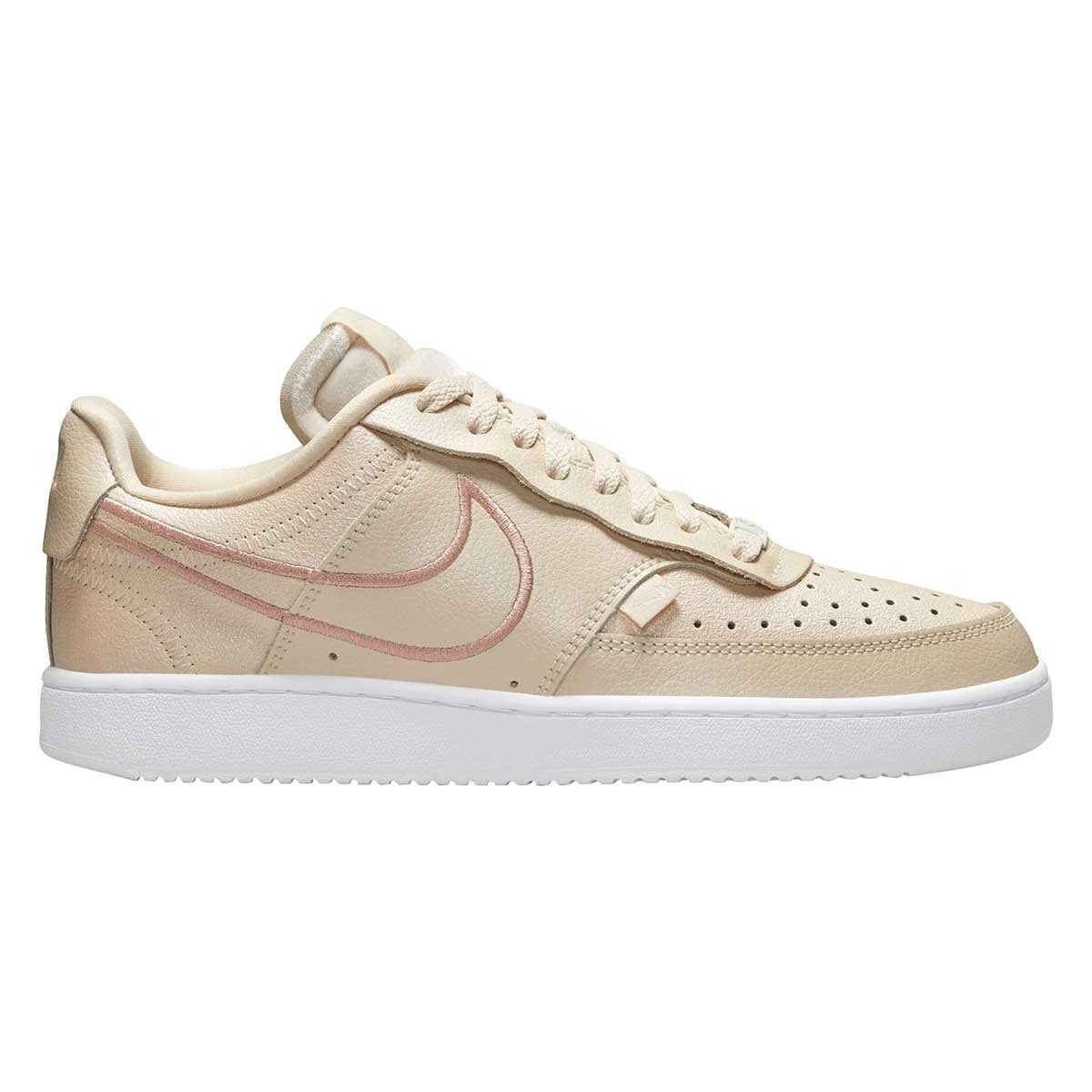 Tenis Court Vision Lo Prm Para Mujer Color Beige  De Nike