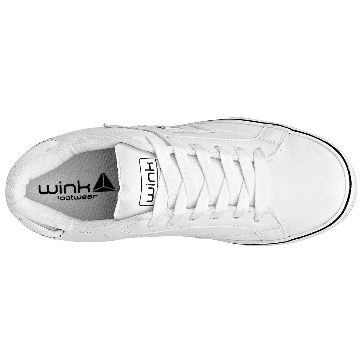 Tenis con cordones Exterior Sintético Color Blanco Con Plata Para Mujer De 2Wink