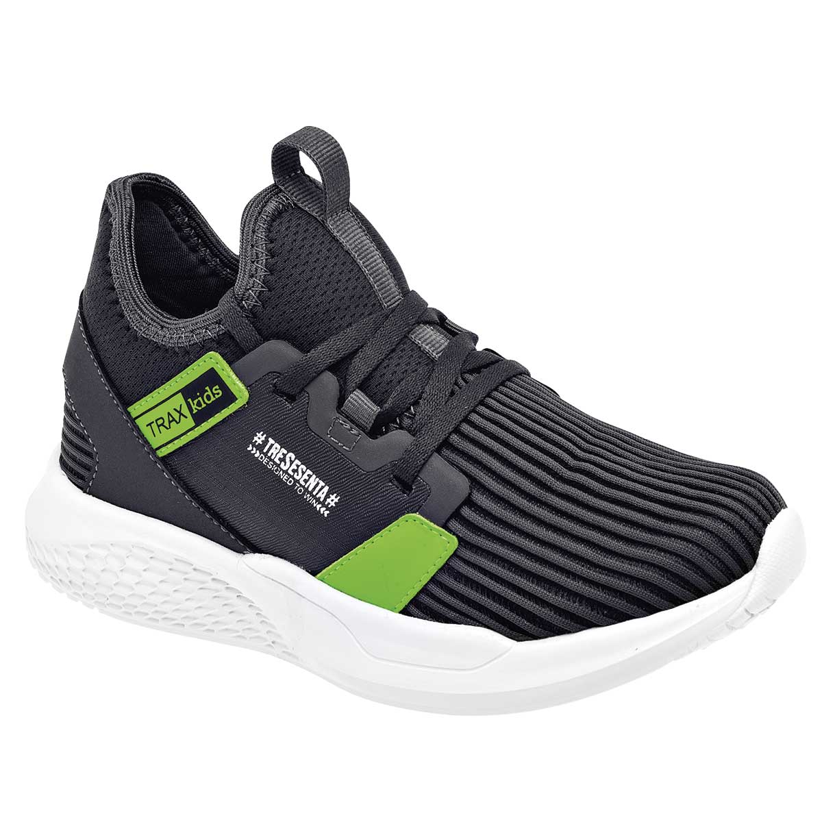 Tenis Exterior Textil Color Gris Para Niño De RBCOLLECTION
