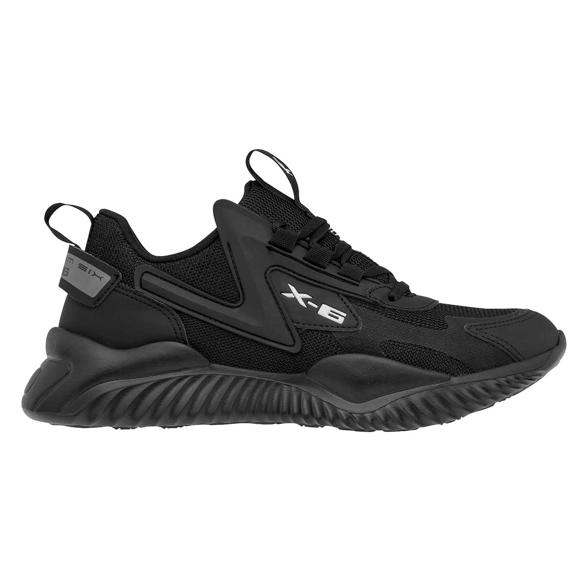 Tenis tipo deportivo  Exterior Textil Color Negro Para Hombre De RBCOLLECTION
