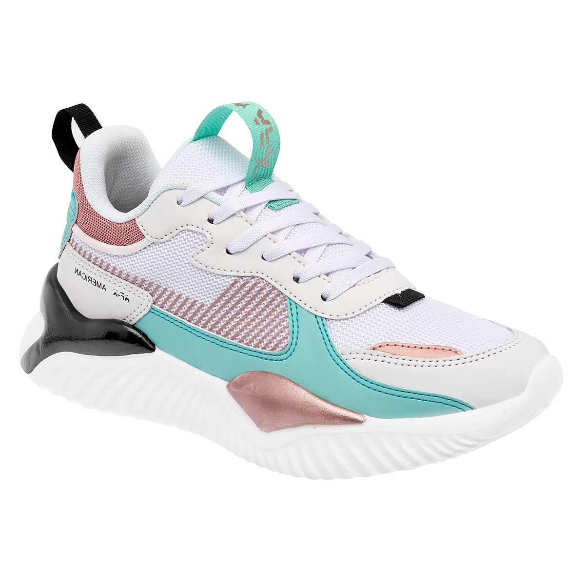 Tenis tipo deportivo Exterior Textil Color Blanco Para Mujer De RBCOLLECTION