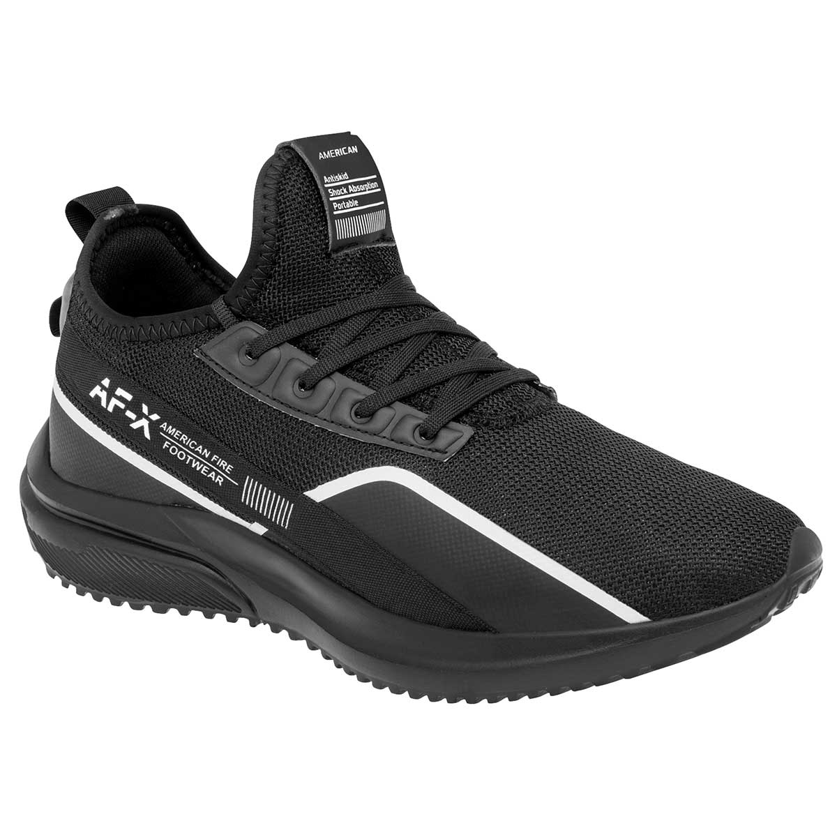 Tenis tipo deportivo Exterior Textil Color Negro Para Hombre De RBCOLLECTION