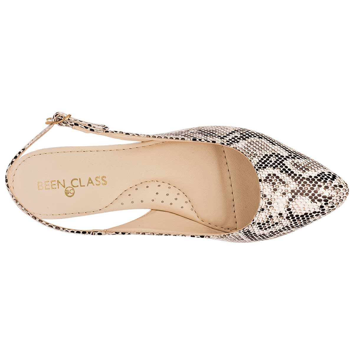 Flats puntales Exterior Piel sintética Color Beige Para Mujer De Been Class