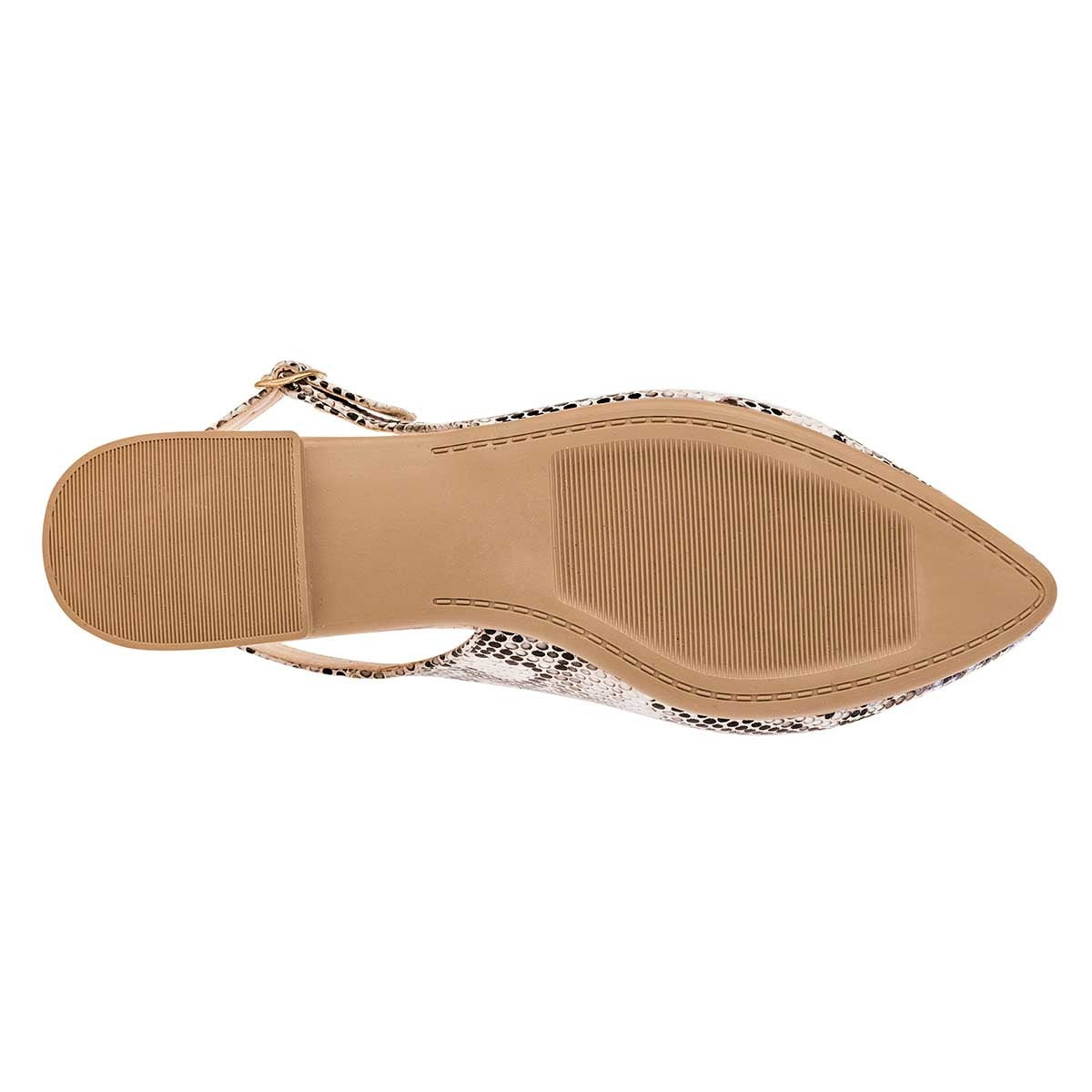 Flats puntales Exterior Piel sintética Color Beige Para Mujer De Been Class