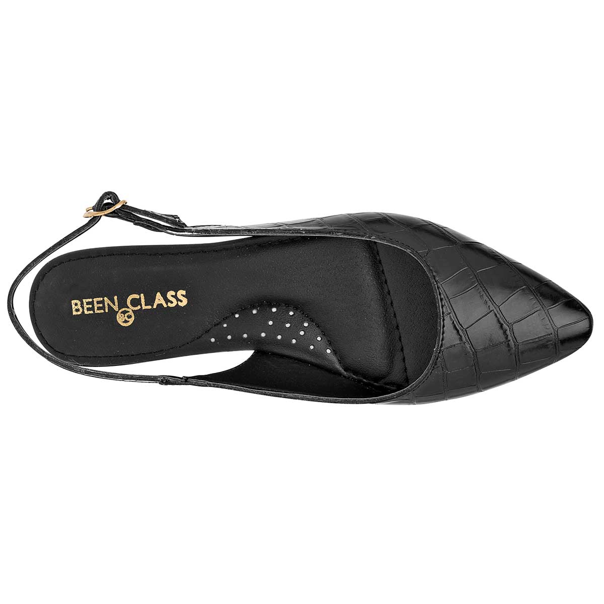 Flats puntales Exterior Piel sintética Color Negro Para Mujer De Been Class