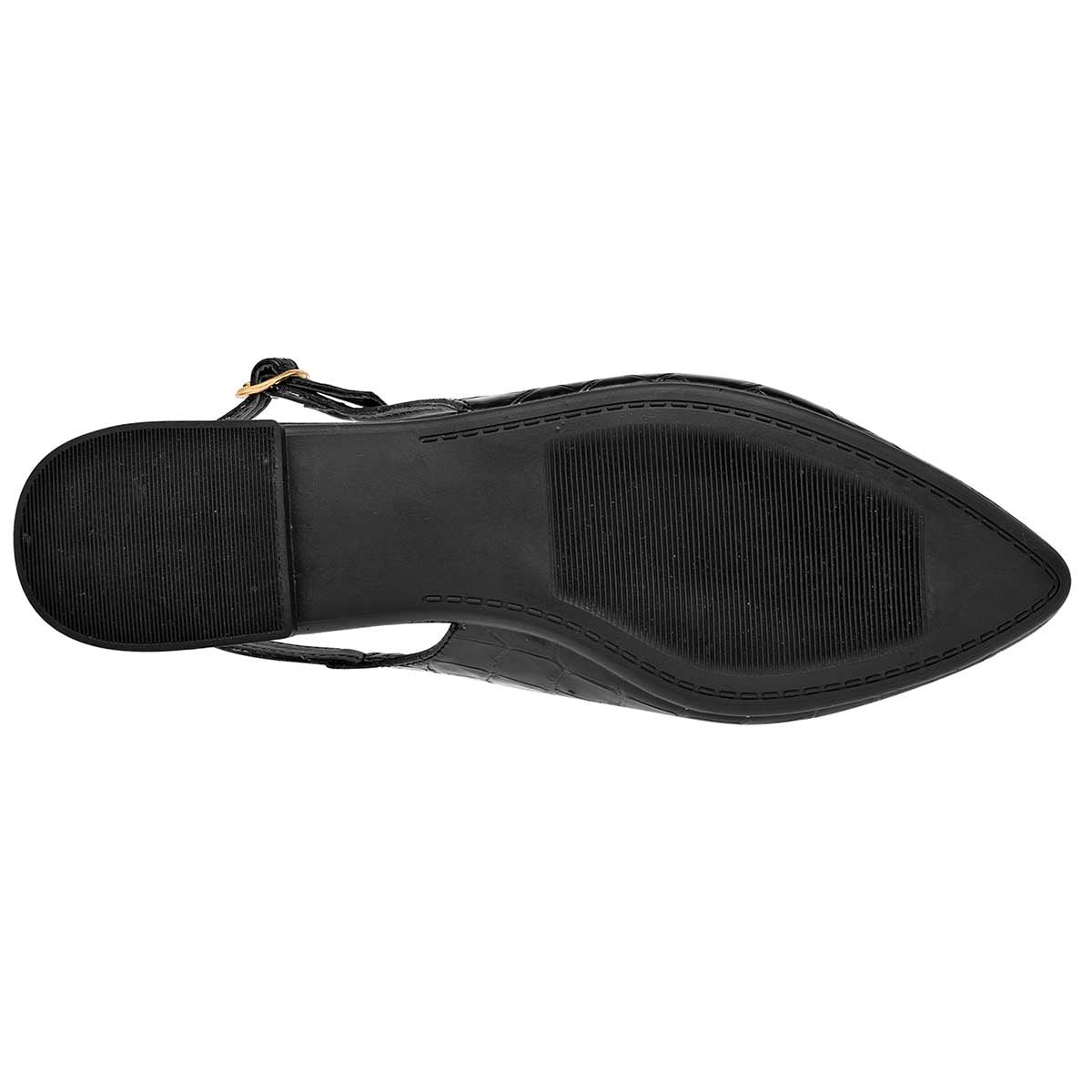 Flats puntales Exterior Piel sintética Color Negro Para Mujer De Been Class