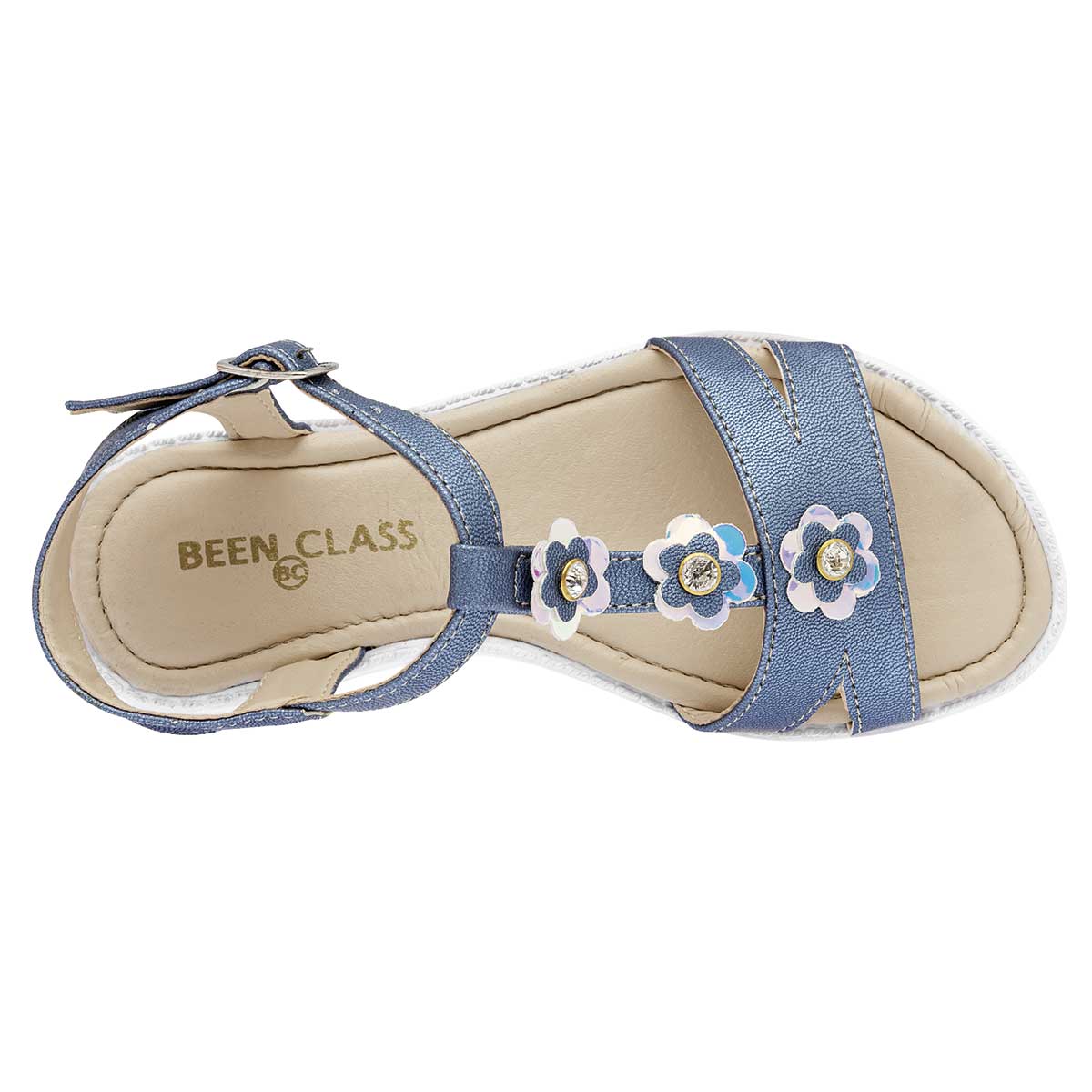 Sandalias Exterior Sintético Color Azul Para Niña De Been Class