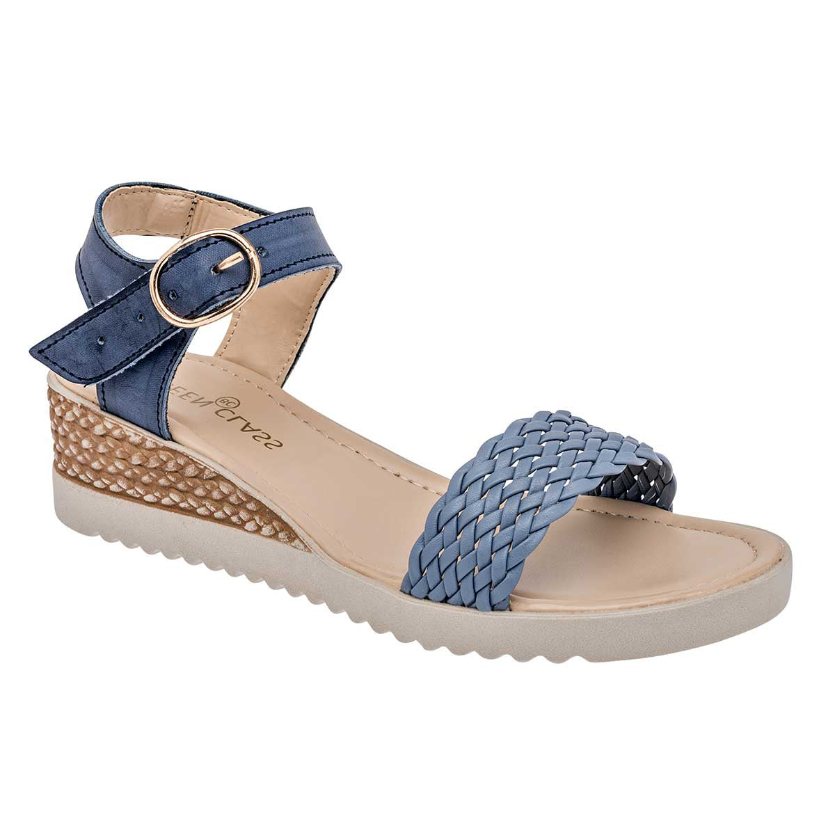 Sandalias con plataforma Exterior Piel sintética Color Azul Para Mujer De BEEN CLASS