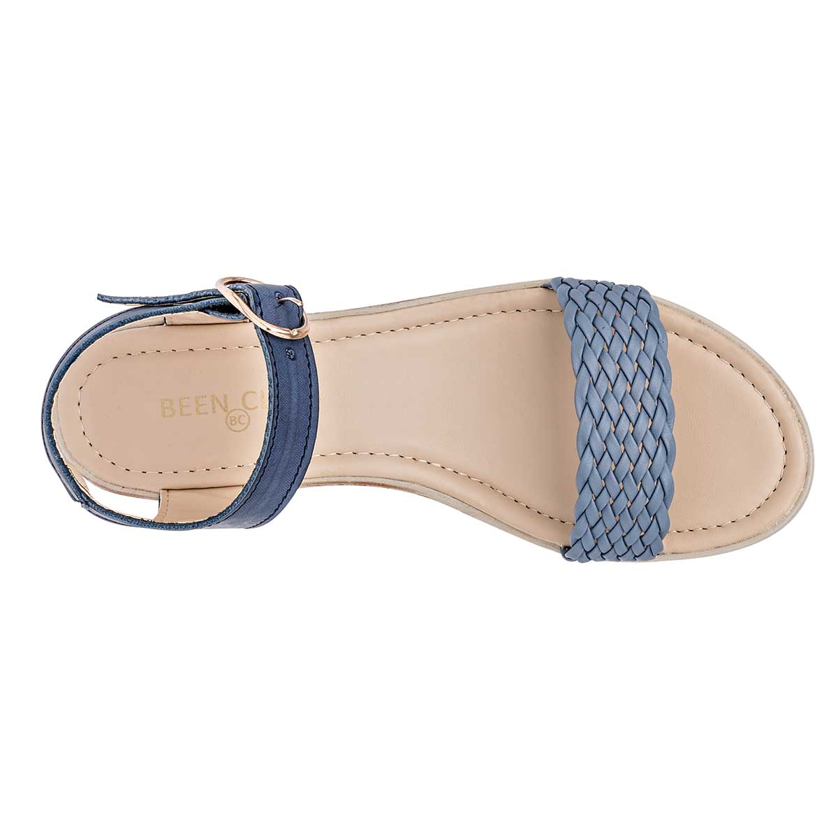 Sandalias con plataforma Exterior Piel sintética Color Azul Para Mujer De BEEN CLASS