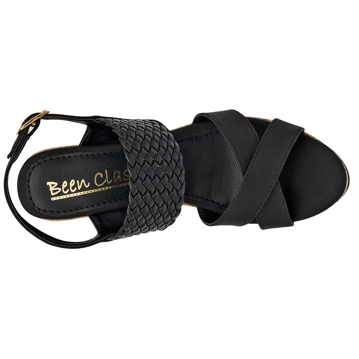 Sandalias con plataforma Exterior Sintético Color Negro Para Mujer De Been Class