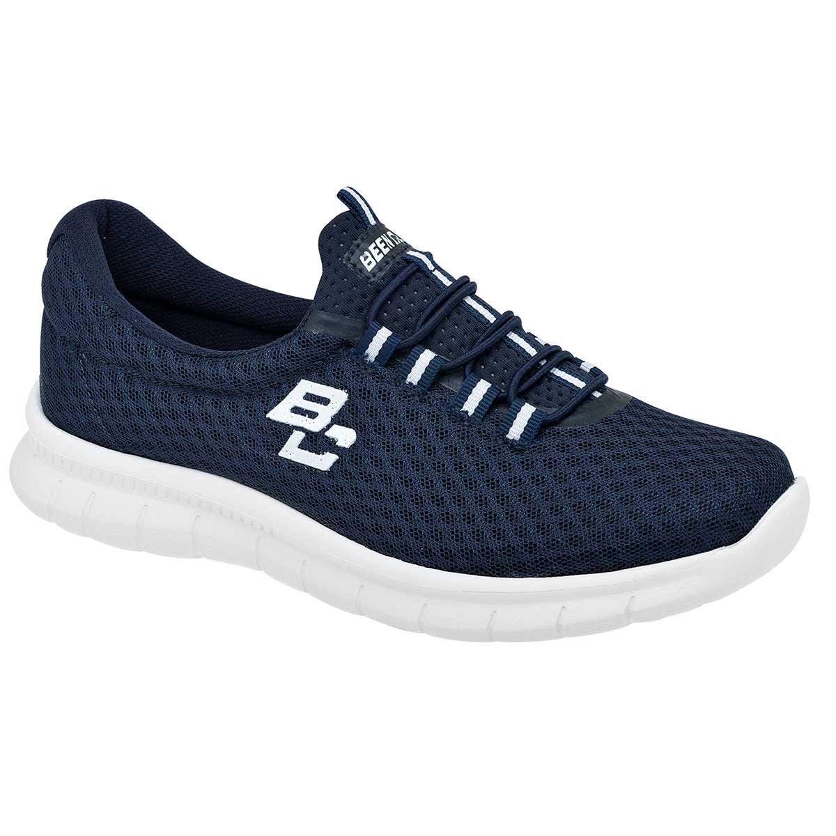 Tenis tipo deportivo Exterior Textil Color Marino Para Mujer De Been Class