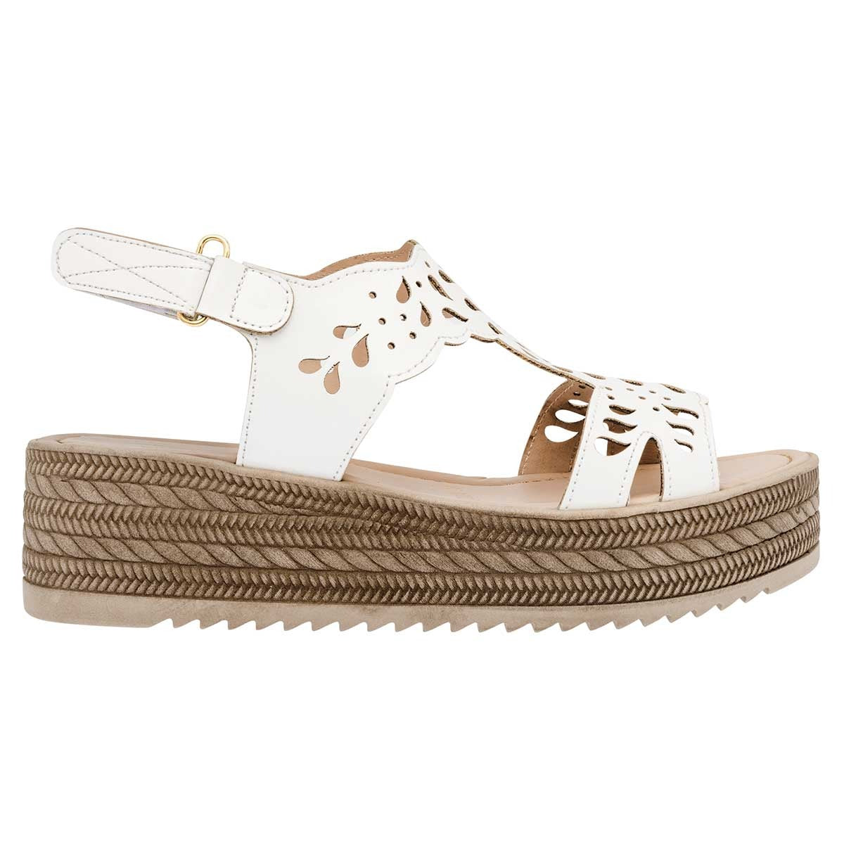 Sandalias con plataforma Exterior Sintético Color Blanco Para Mujer De Been Class