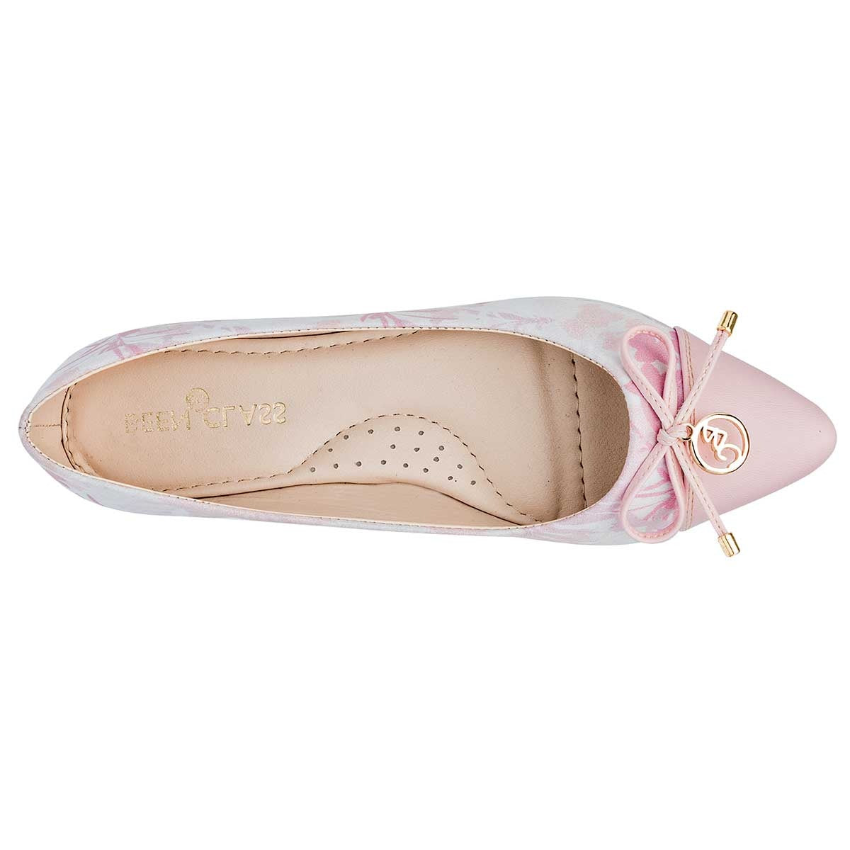 Flats puntales Exterior Piel sintética Color Rosa Para Mujer De Been Class