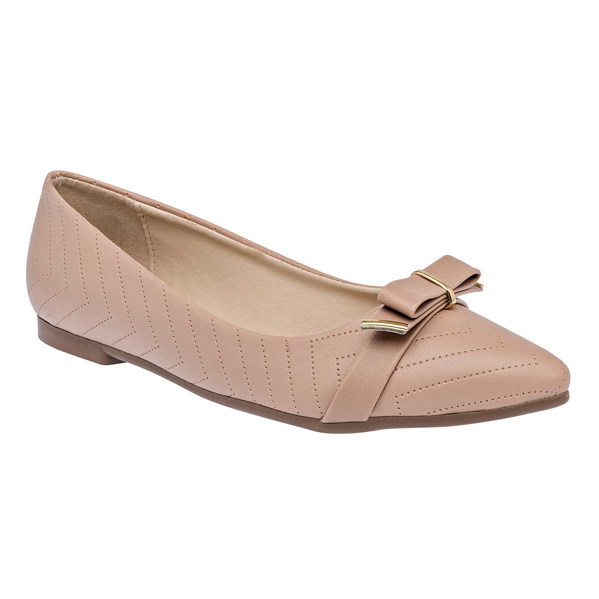 Flats puntales Exterior Piel sintética Color Beige Para Mujer De Been Class