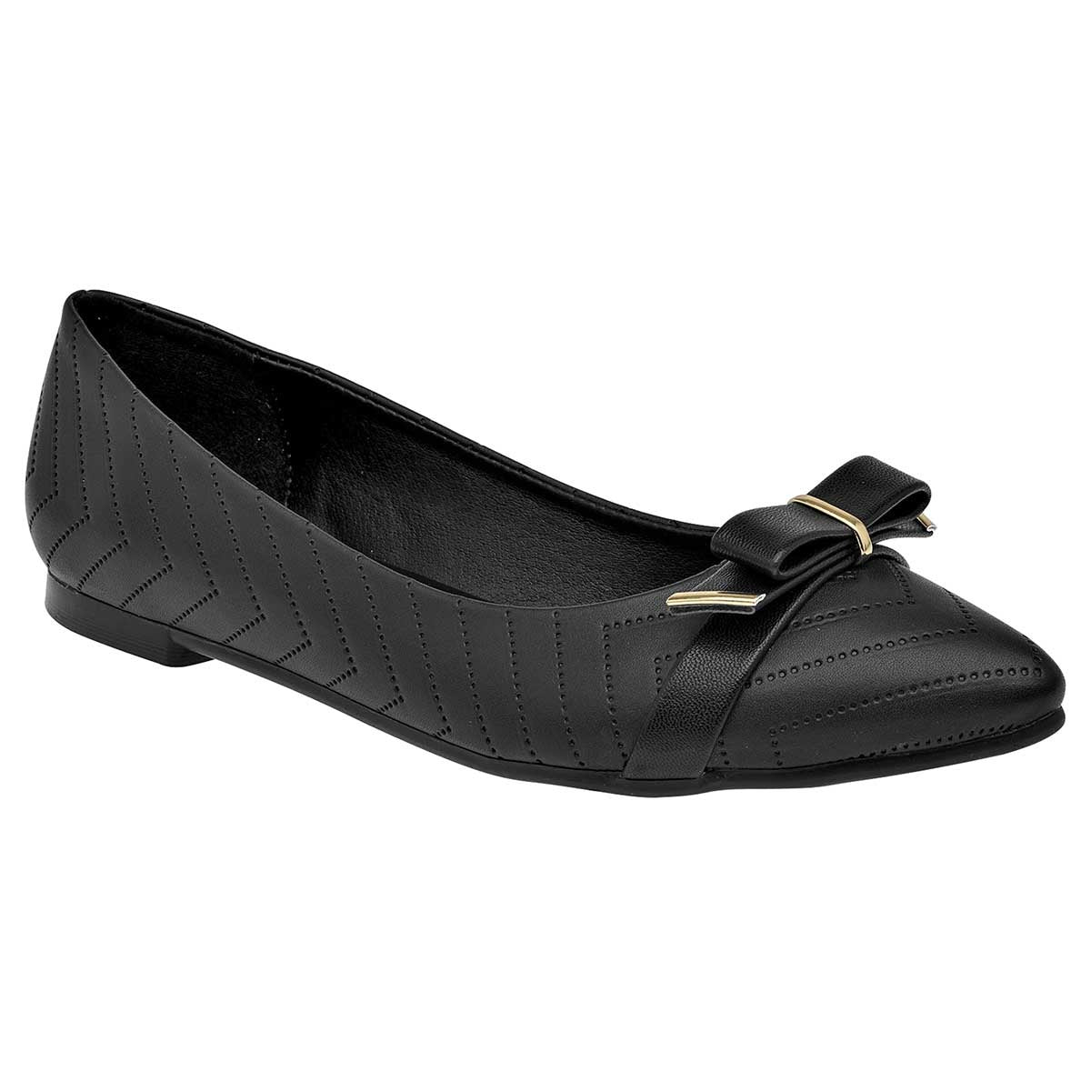 Flats puntales Exterior Piel sintética Color Negro Para Mujer De Been Class