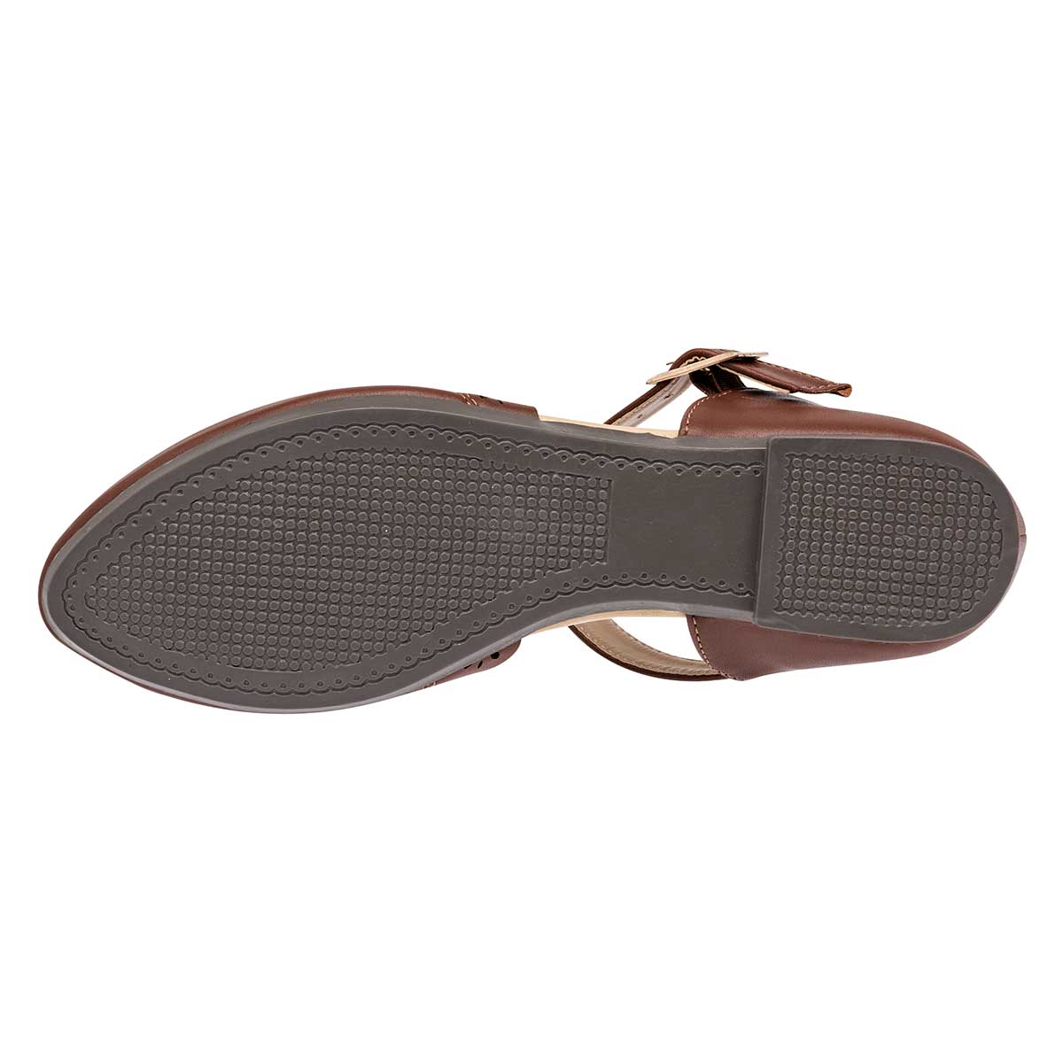 Flats puntales Exterior Piel sintética Color Café Para Mujer De Been Class